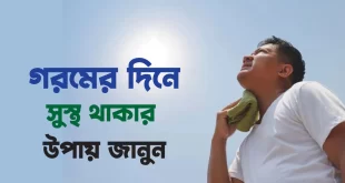 গরমের দিনে স্বাস্থ্য সুরক্ষা