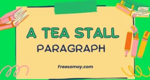 A Tea Stall Paragraph