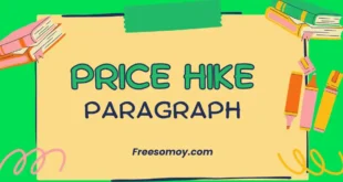 Price Hike Paragraph
