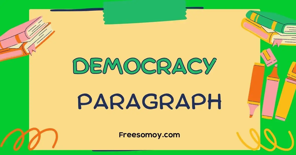 Democracy Paragraph