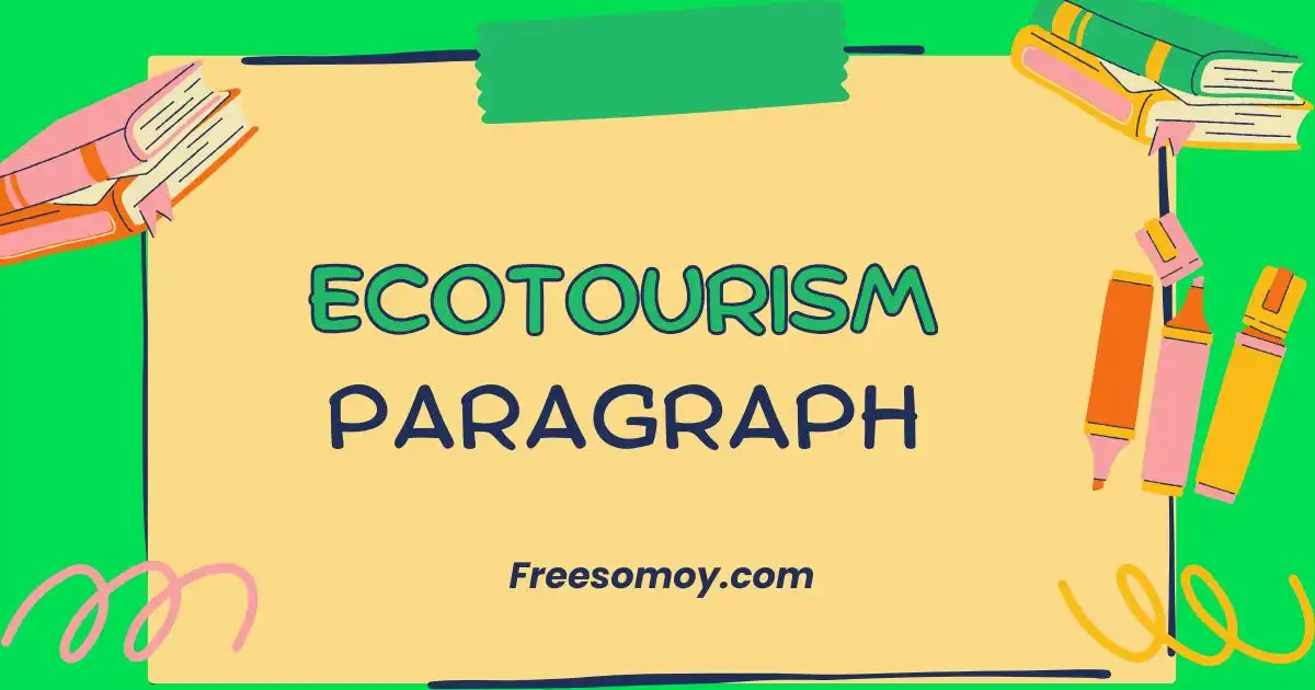 Ecotourism Paragraph