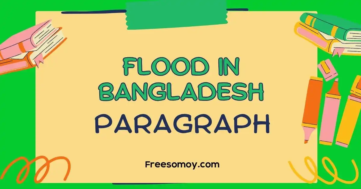 Flood in Bangladesh Paragraph