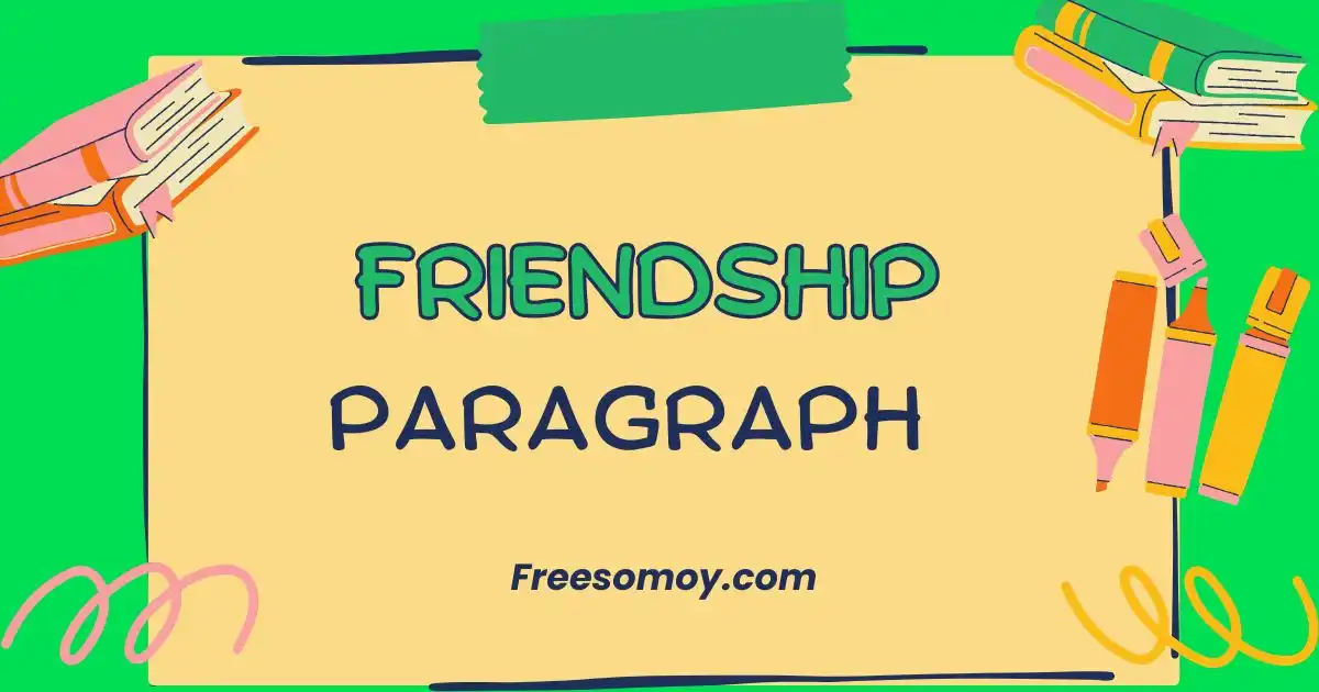 Friendship Paragraph