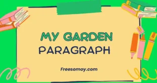 My Garden Paragraph