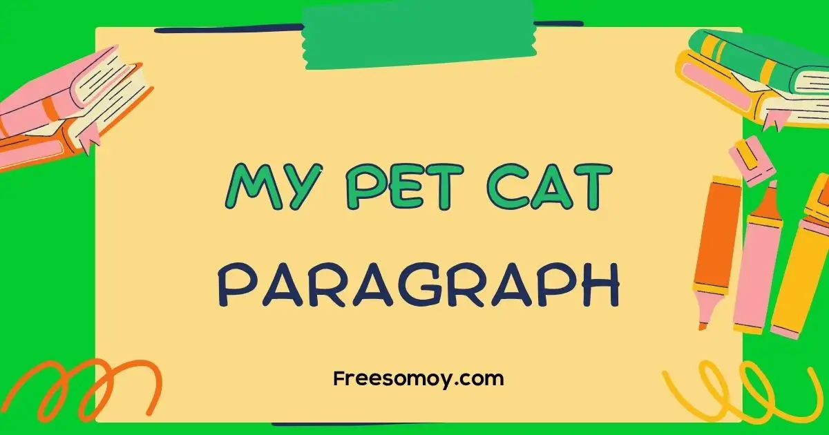 My Pet Cat Paragraph