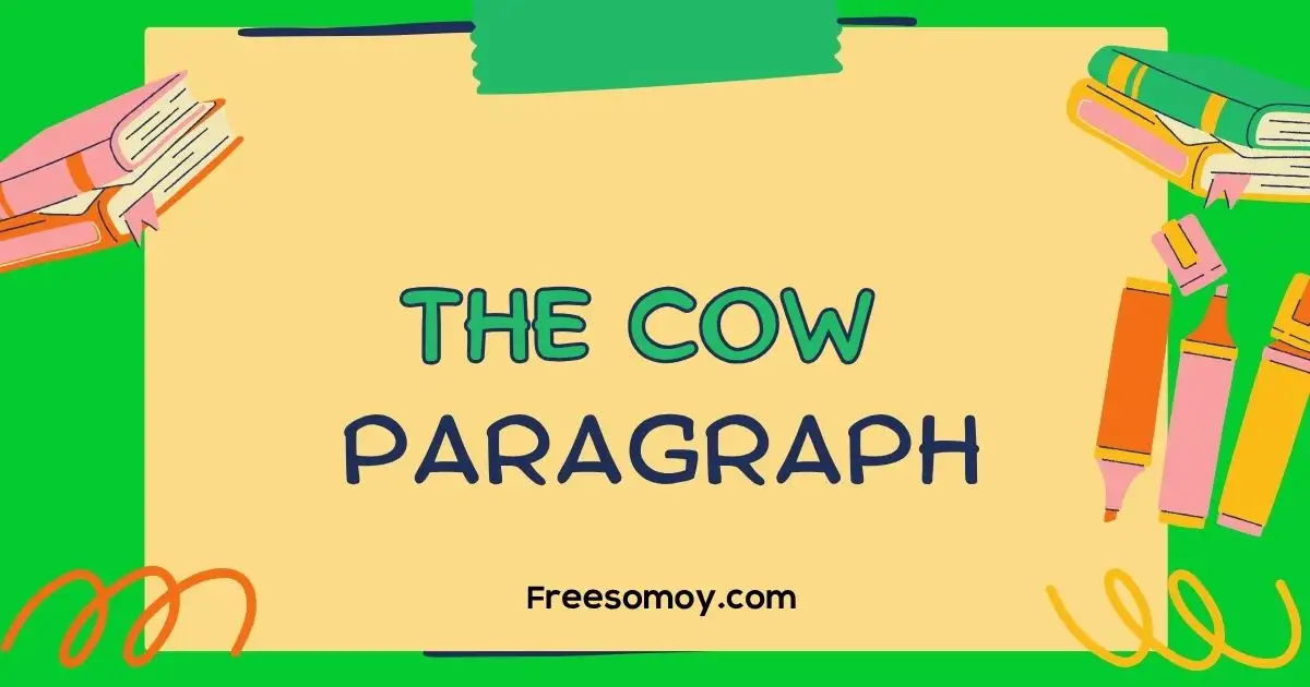 The Cow Paragraph