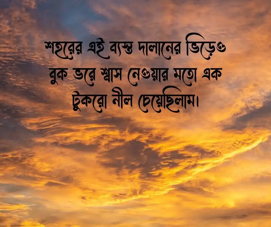 আকাশ নিয়ে স্ট্যাটাস Status about the Sky