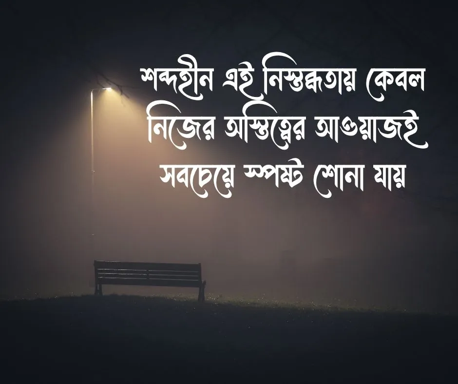 একাকিত্ব নিয়ে ক্যাপশন Caption about Loneliness