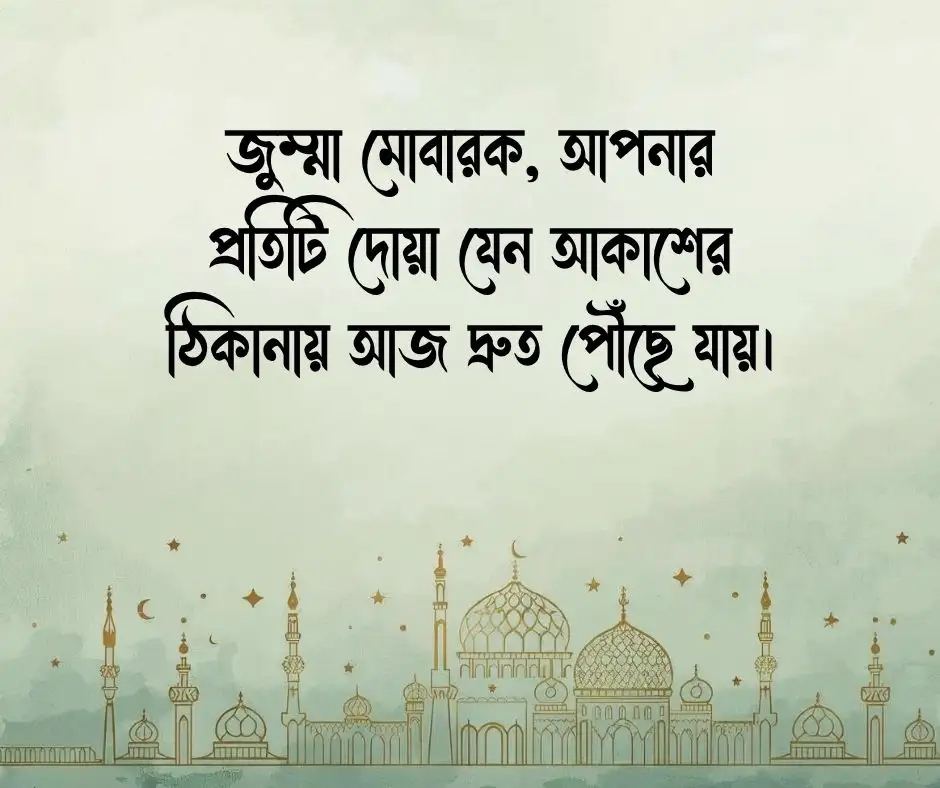 জুম্মা মোবারক নিয়ে ক্যাপশন