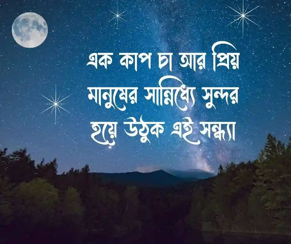 শুভ সন্ধ্যা মেসেজ