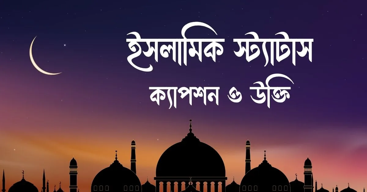 ইসলামিক স্ট্যাটাস, ক্যাপশন ও উক্তি