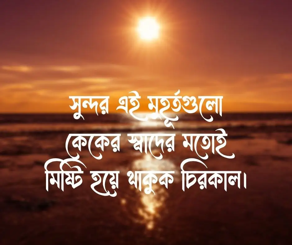 কেক নিয়ে সুন্দর ক্যাপশন