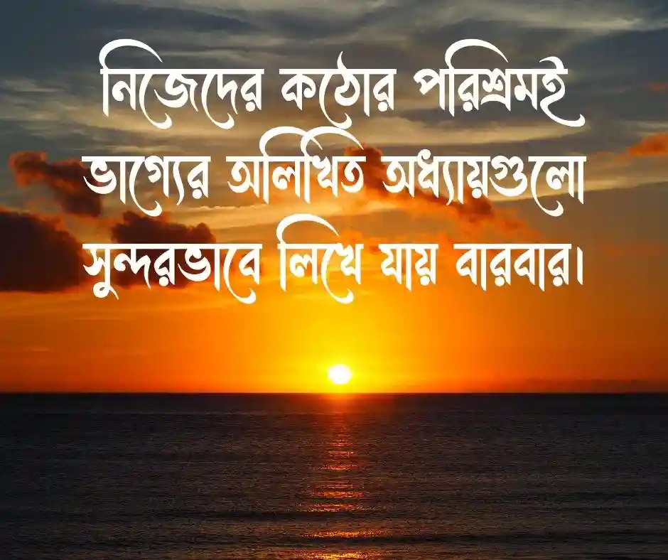 ভাগ্য নিয়ে স্ট্যাটাস