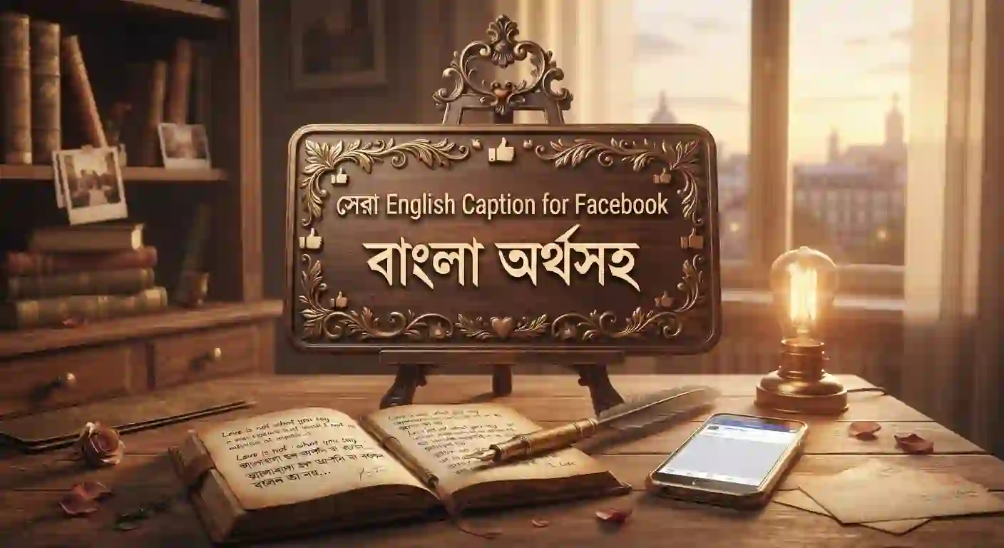 English Caption for Facebook - Caption English - বাংলা অর্থসহ ইংরেজি ক্যাপশন
